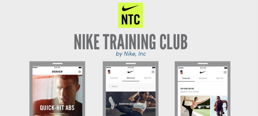 Nike Training Club Fitness App
